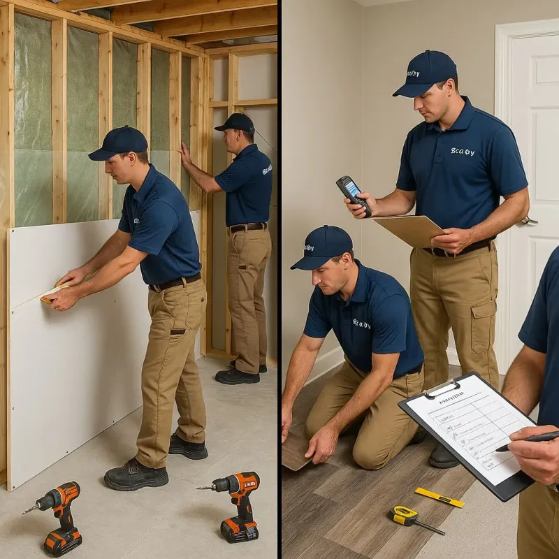 Repairs and Reconstruction process in Beaufort County, SC